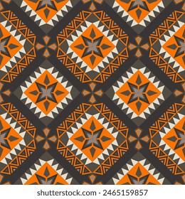 Beautiful fabric vintage seamless pattern 