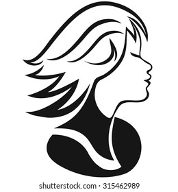 beautiful face icon 1