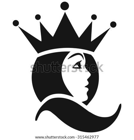 beautiful face queen icon