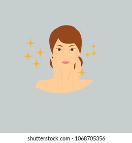Beautiful face success