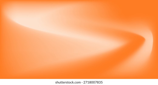 Beautiful Fall Background Template, Orange and cream gradient artwork. Blurred minimal orange gradient. Perfect for fall, thanksgiving, halloween designs. Cozy orange background. vector