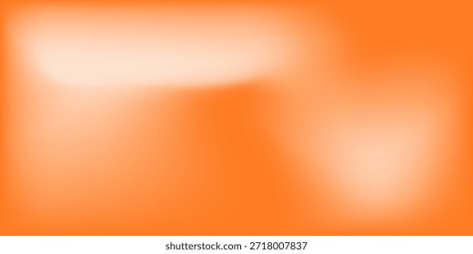 Beautiful Fall Background Template, Orange and cream gradient artwork. Blurred minimal orange gradient. Perfect for fall, thanksgiving, halloween designs. Cozy orange background. vector