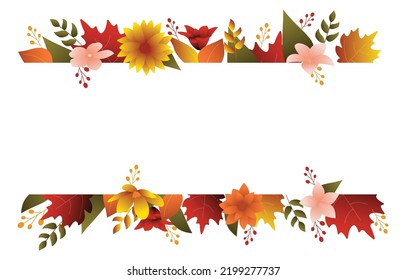 Beautiful Fallen Flower Fall Autumn Summer Background