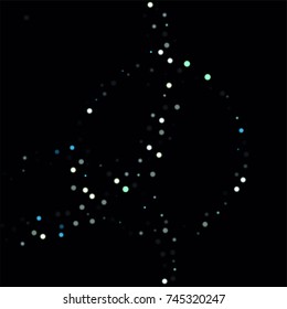 Beautiful Falling Snow. Vector Snowflakes Falling Night Sky. Frosty Christmas Background. Fairy Magical New Year Design Background. Vector illustration.