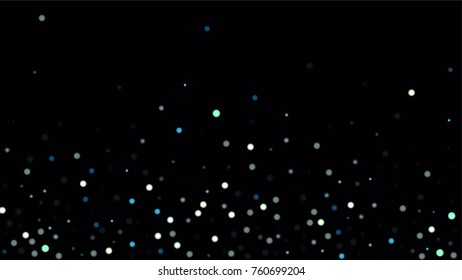 Beautiful Falling Snow. Vector Snowflakes Falling Sky. Frosty Christmas Background. Fairy Magical New Year Design Background. Vector illustration.