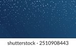 Beautiful falling snowflakes wallpaper. Winter dust ice particles. Snowfall weather white teal blue background. Many snowflakes january theme. Snow hurricane scenery,  Magic nature fantasy snowfall.