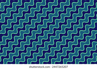 beautiful fantasy decor pattern waves design