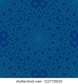 Beautiful fantasy flower ornament. seamless art-deco pattern. vector illustration. for super design, wallpaper, invitation.