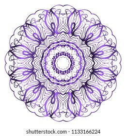 Beautiful fantasy flower ornament. seamless art-deco pattern. vector illustration. for design, wallpaper, invitation symbol