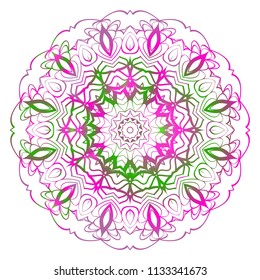 Beautiful fantasy flower ornament. seamless art-deco pattern. vector illustration. for design, wallpaper, invitation symbol