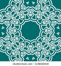 Beautiful fantasy flower ornament. seamless art-deco pattern. vector illustration. for super design, wallpaper, invitation.