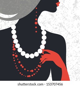 Womens Female Fashion Accessories Accessories. Cosmetics, Jewelery Royalty  Free SVG, Cliparts, Vectors, and Stock Illustration. Image 66325356.