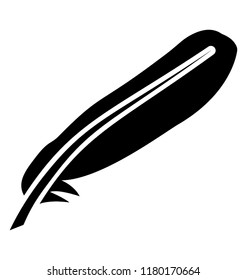 
Beautiful feather having little chunks inside concept of feather design 
