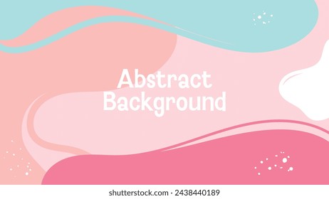 Beautiful feminine abstract background. Vector illustration