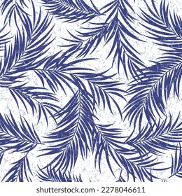 Beautiful fern leaf seamless pattern,