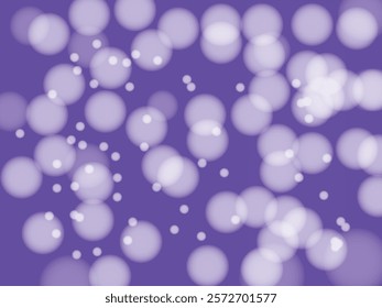 Beautiful festive purple bokeh background. Abstract blurry bokeh background