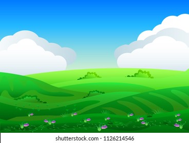 103 Purple flowers sunrise mountains Stock Illustrations, Images ...