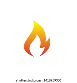 Beautiful Fire Vector Logo Eps Stock Vector (Royalty Free) 1418939306 ...