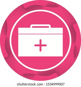 Beautiful First aid box Vector Glyph icon