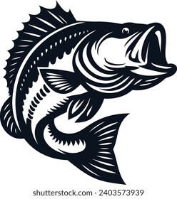 A beautiful fish line art vector artwork. This is an editable and printable high quality vector eps file.