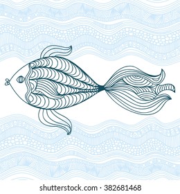 Beautiful fish vector illustration