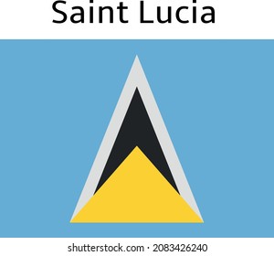 schönes Flaggenland, Vektordesign 