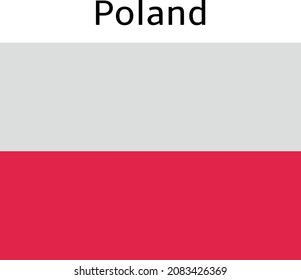 schönes Flaggenland, Vektordesign 