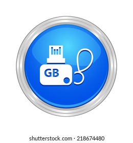 Beautiful Flash Drive web icon