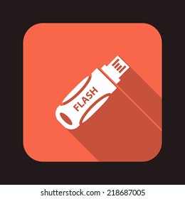 Beautiful Flash Drive web icon