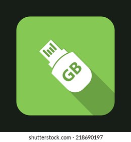 Beautiful Flash Drive web icon