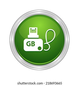 Beautiful Flash Drive web icon