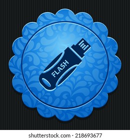 Beautiful Flash Drive web icon