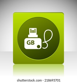 Beautiful Flash Drive web icon