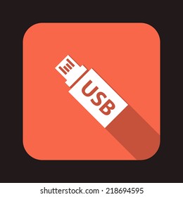 Beautiful Flash Drive web icon