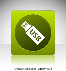 Beautiful Flash Drive web icon