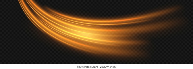 Um lindo flash de movimento dinâmico. Efeito especial da linha de alta velocidade e da trilha.