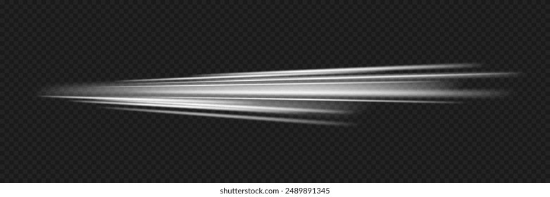 A beautiful flash of glow and special effect, a line of speed. Magic of moving fast laser beams, neon light.