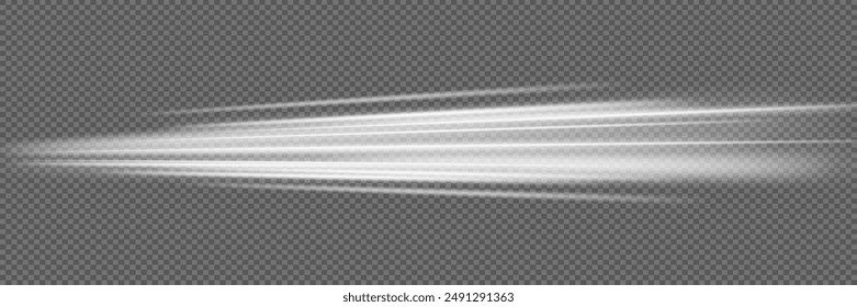 A beautiful flash of glow and special effect, a line of speed. Magic of moving fast laser beams, neon light.