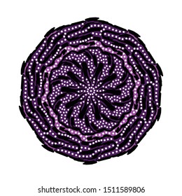 Beautiful flora pattern. Vector illustration