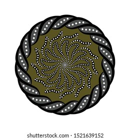 Beautiful flora pattern. Vector illustration