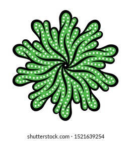 Beautiful flora pattern. Vector illustration