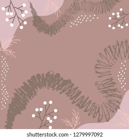 beautiful floral abstract pattern background