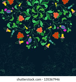 Beautiful floral background