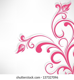 Beautiful floral background.