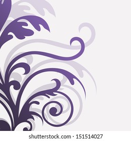 Beautiful floral background. 