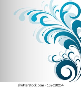 Beautiful floral background. 
