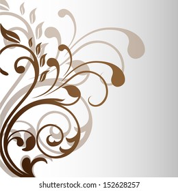 Beautiful floral background. 