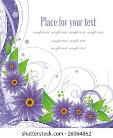 beautiful floral background