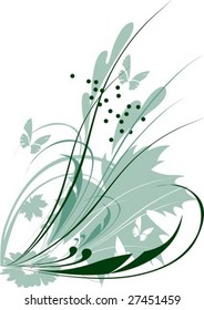 a beautiful floral background