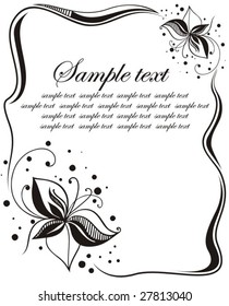 beautiful floral background